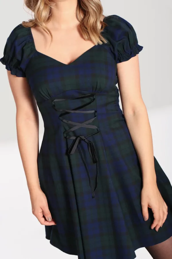 Hell Bunny Dresses | Dresses>Nora Mini Dress DublinTartan