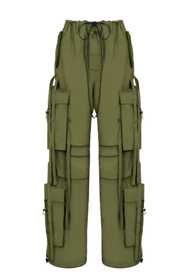 Hell Bunny Trousers & Shorts>Octopus Trousers Green