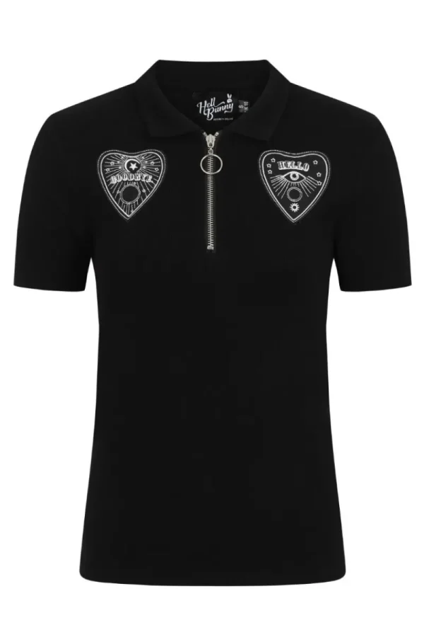 Hell Bunny Tops | Tops>Oculus Top Black