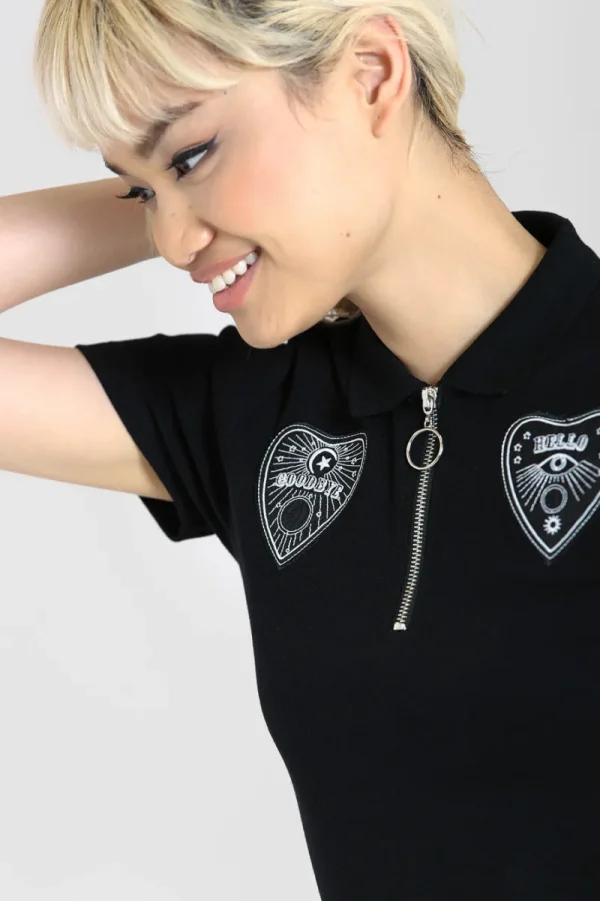Hell Bunny Tops | Tops>Oculus Top Black