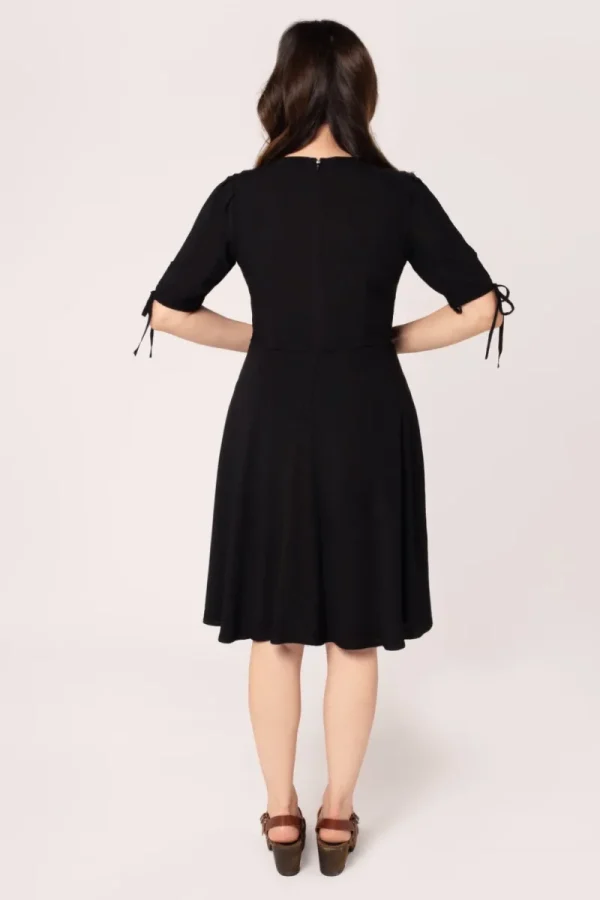 Hell Bunny Dresses | Dresses>Olivia Mid Dress Black