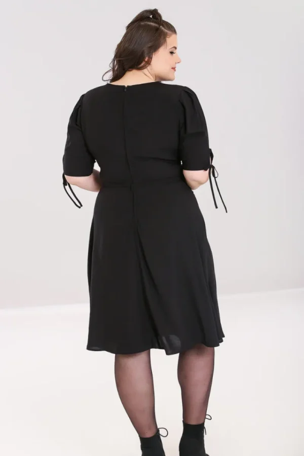 Hell Bunny Dresses | Dresses>Olivia Mid Dress Black