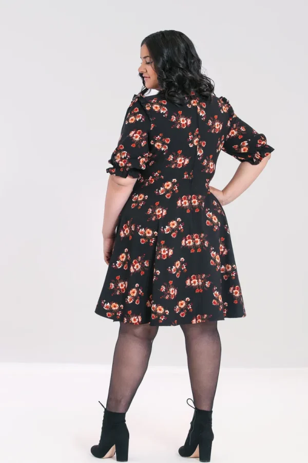 Hell Bunny Dresses | Dresses>Orla Mid Dress Black