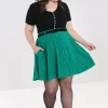 Hell Bunny Skirts | Skirts>Paradisum Mini Skirt Green