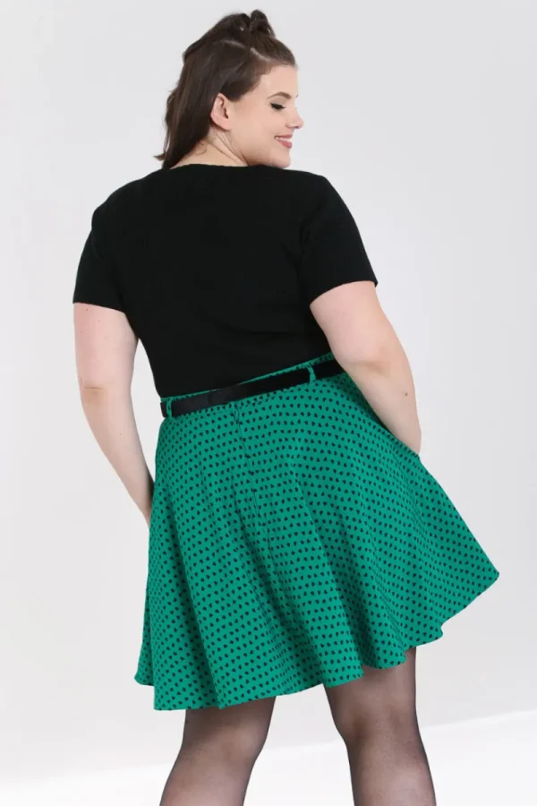 Hell Bunny Skirts | Skirts>Paradisum Mini Skirt Green