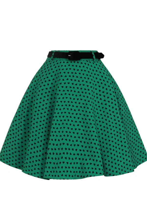 Hell Bunny Skirts | Skirts>Paradisum Mini Skirt Green