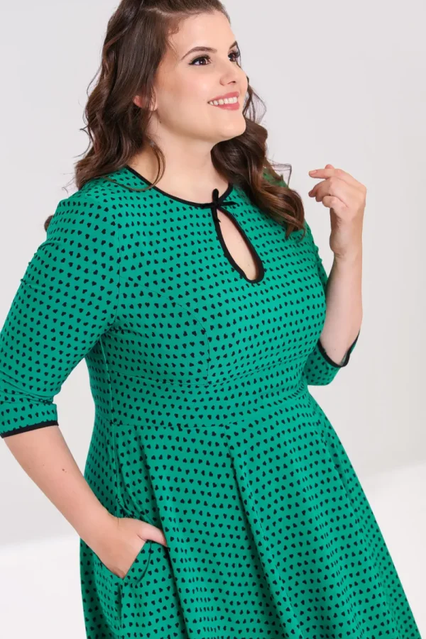 Hell Bunny Dresses | Dresses>Paradisum 50's dress Green