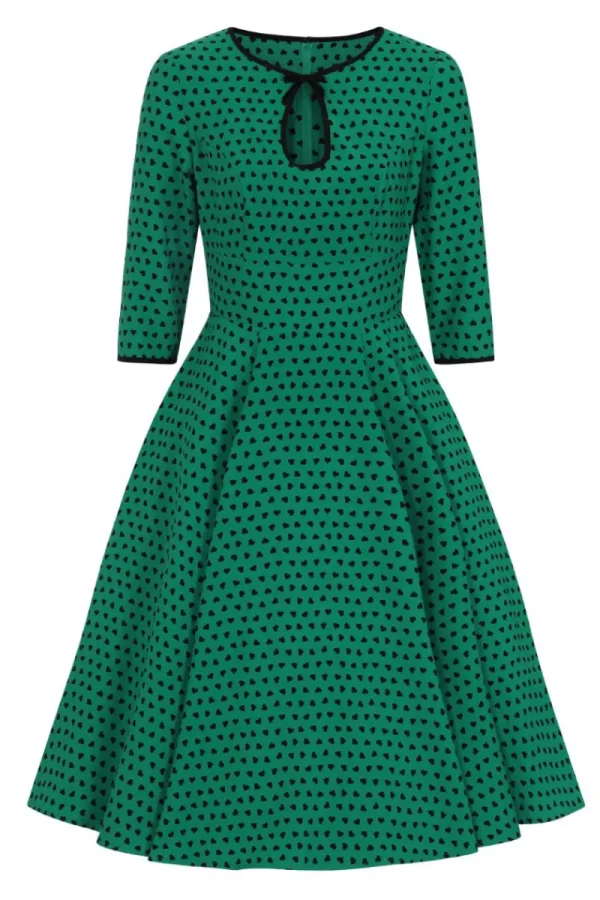 Hell Bunny Dresses | Dresses>Paradisum 50's dress Green