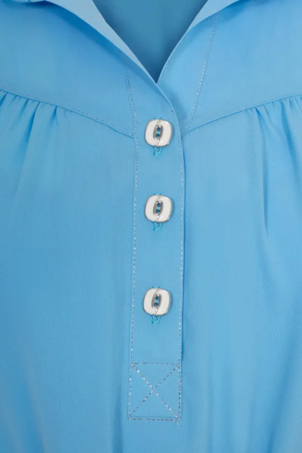 Hell Bunny Dresses>Pearl Dress Blue