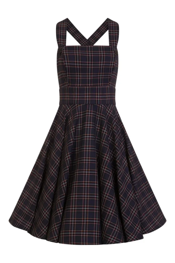 Hell Bunny Dresses | Dresses>Peebles Pinafore Dress Sale Navy