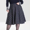 Hell Bunny Skirts | Skirts>Peebles 50's Skirt Navy