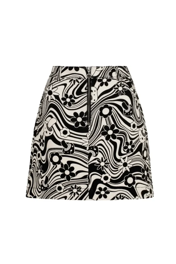 Hell Bunny Skirts | Skirts>Penny Mini Skirt Ivory