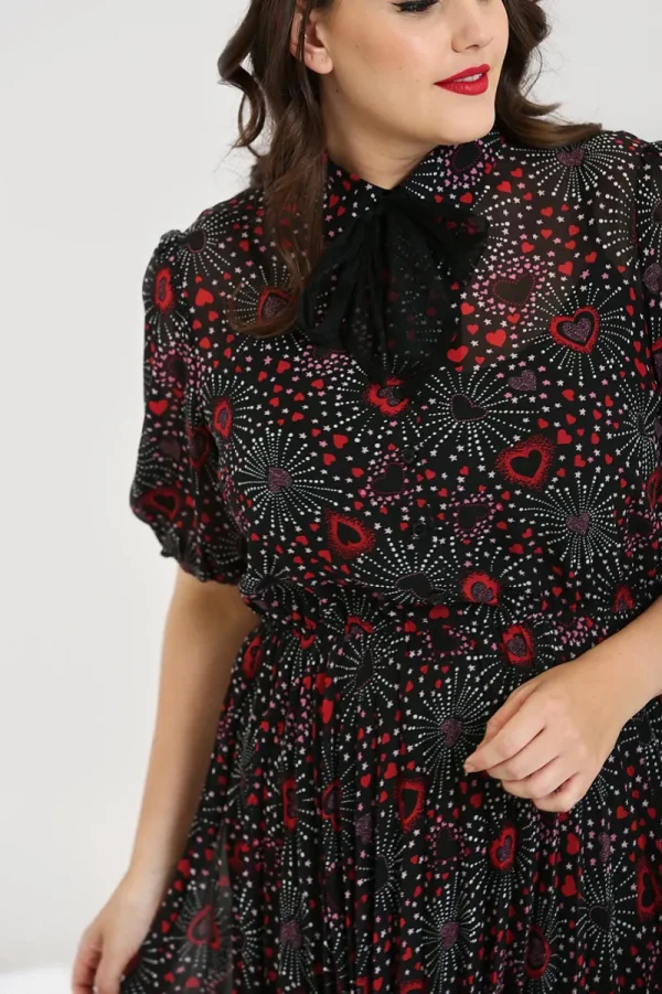 Hell Bunny Dresses | Dresses>Perry Mid Dress Black