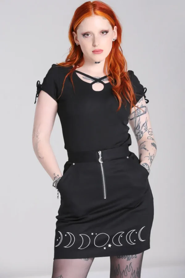 Hell Bunny Skirts | Skirts>Phaze Skirt Black