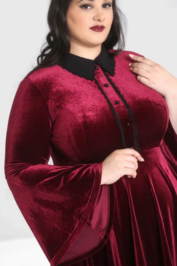 Hell Bunny Dresses | Mini Dresses>Prudence Dress Wine
