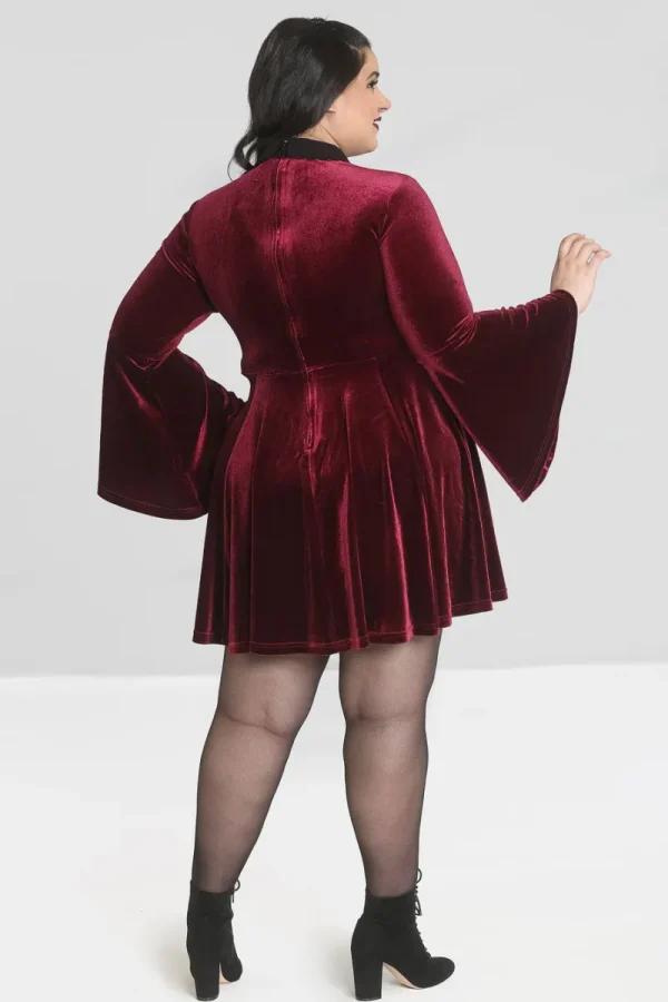 Hell Bunny Dresses | Mini Dresses>Prudence Dress Wine