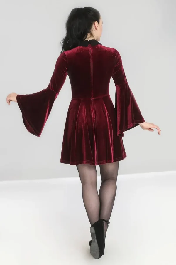 Hell Bunny Dresses | Mini Dresses>Prudence Dress Wine