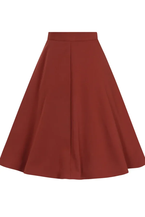Hell Bunny Skirts | Skirts>Ravenwood Skirt Brown