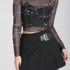 Hell Bunny Skirts | Skirts>Rebellion Skirt Black
