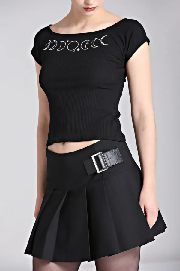Hell Bunny Skirts | Skirts>Rebellion Skirt Black