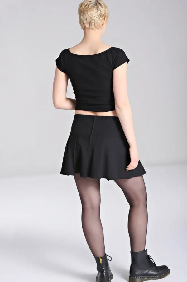 Hell Bunny Skirts | Skirts>Rebellion Skirt Black