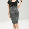 Hell Bunny Skirts>Regan Pinafore Skirt
