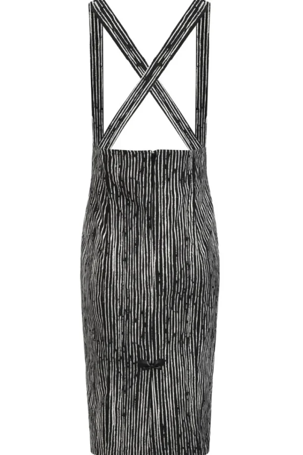 Hell Bunny Skirts>Regan Pinafore Skirt