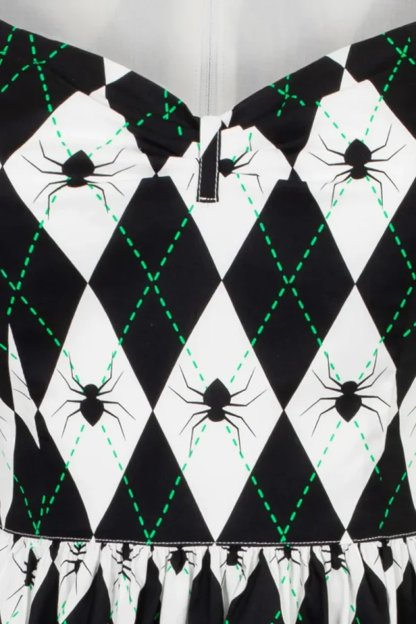 Hell Bunny Dresses | Midi Dresses>Regina Dress Black/White