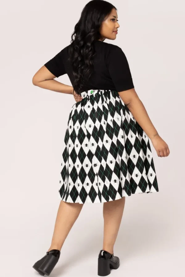 Hell Bunny Skirts | Skirts>Regina Skirt Black/White