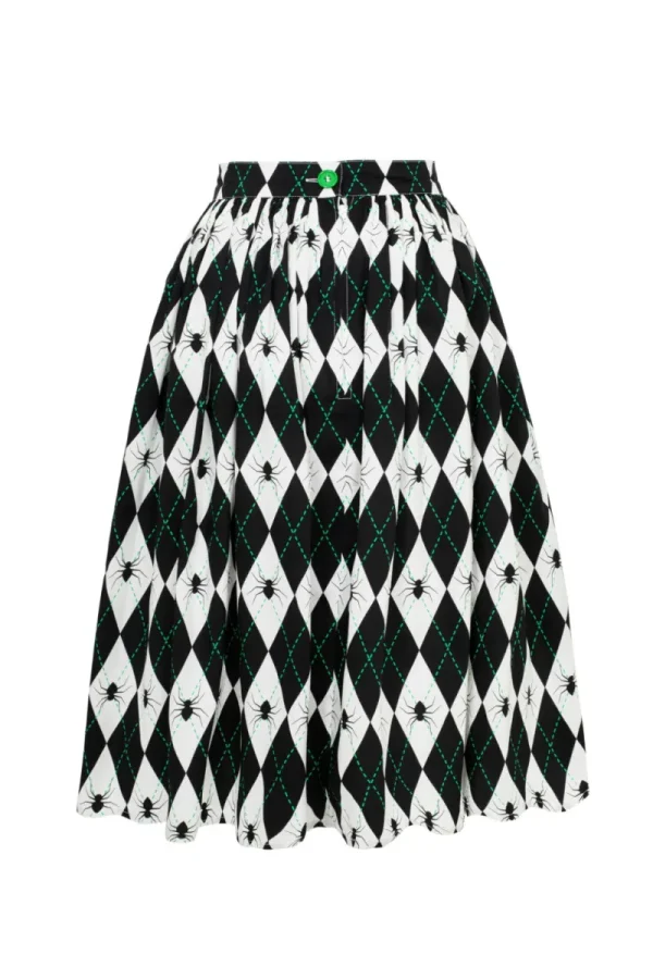 Hell Bunny Skirts | Skirts>Regina Skirt Black/White