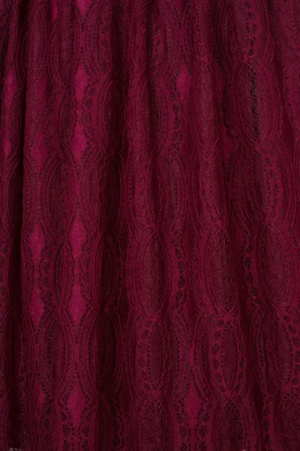 Hell Bunny Skirts>Rhea Skirt Burgundy