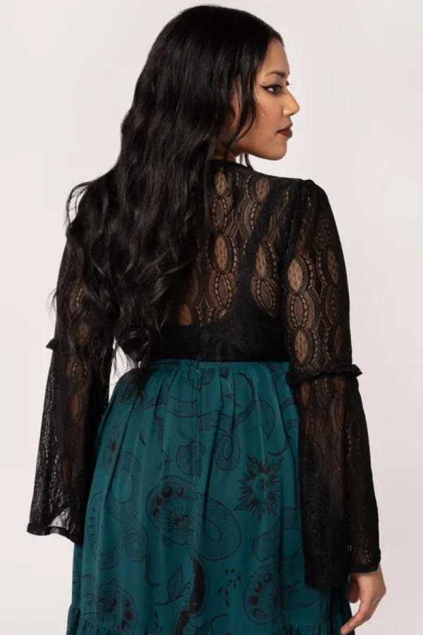 Hell Bunny Tops | Tops>Rhea Top Black
