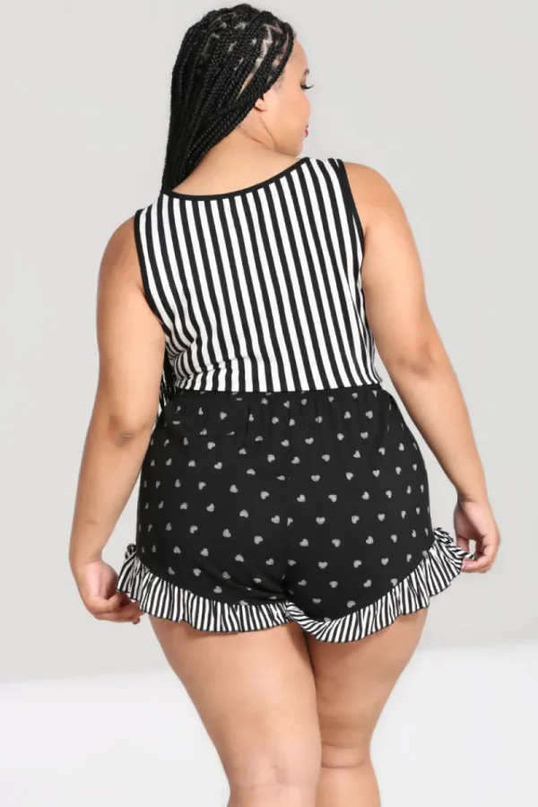 Hell Bunny Tops | Tops>Ribcage Crop Top Black