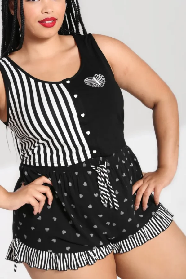 Hell Bunny Tops | Tops>Ribcage Crop Top Black