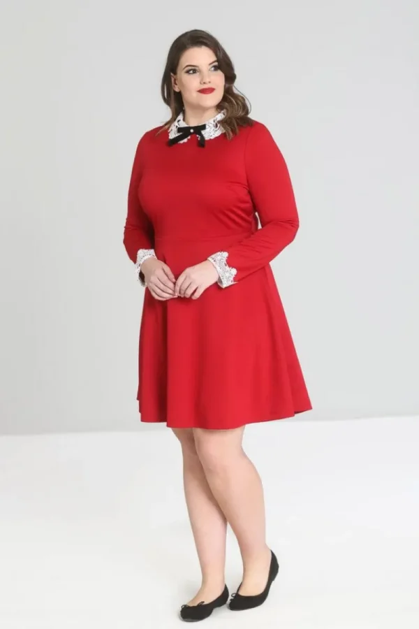 Hell Bunny Dresses | Mini Dresses>Ricci Dress Red