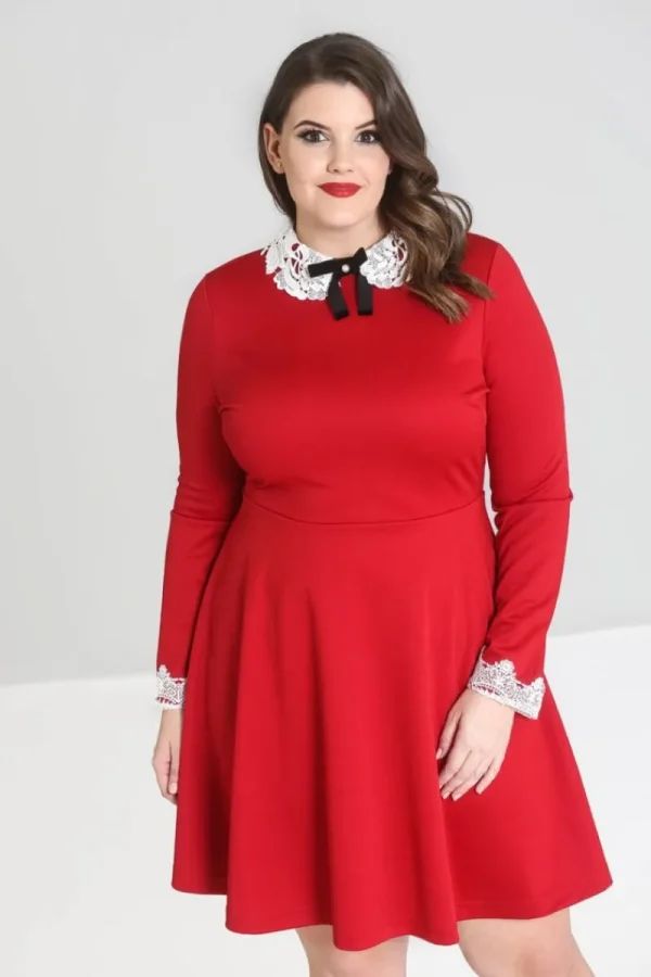 Hell Bunny Dresses | Mini Dresses>Ricci Dress Red