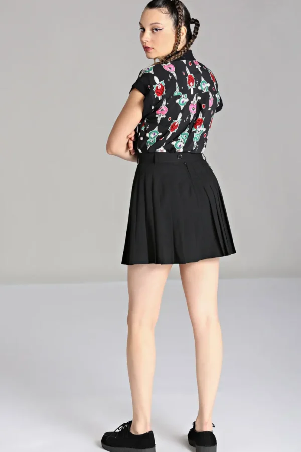 Hell Bunny Skirts>Roesia Skirt Black