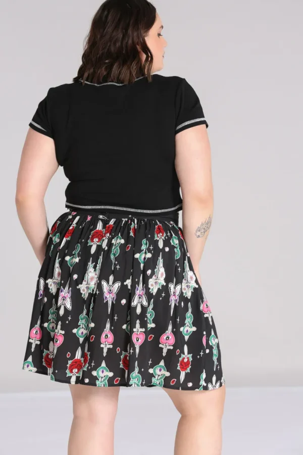 Hell Bunny Tops | Tops>Roesia Top Black