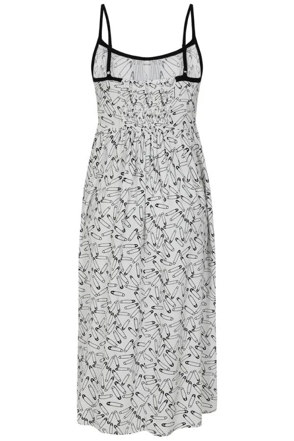 Hell Bunny Dresses | Dresses>Safety Pin Dress White