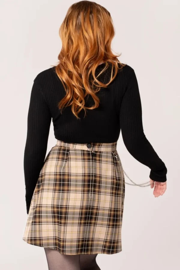 Hell Bunny Skirts | Skirts>Saffie Skirt Brown