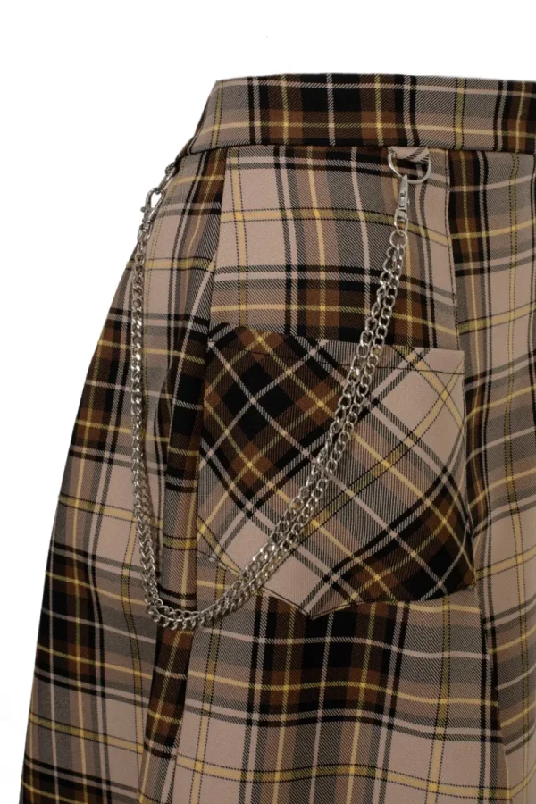 Hell Bunny Skirts | Skirts>Saffie Skirt Brown