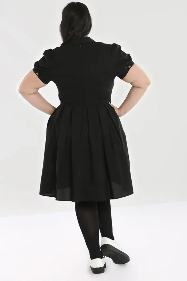 Hell Bunny Dresses | Knee Dresses>Samara Dress Black