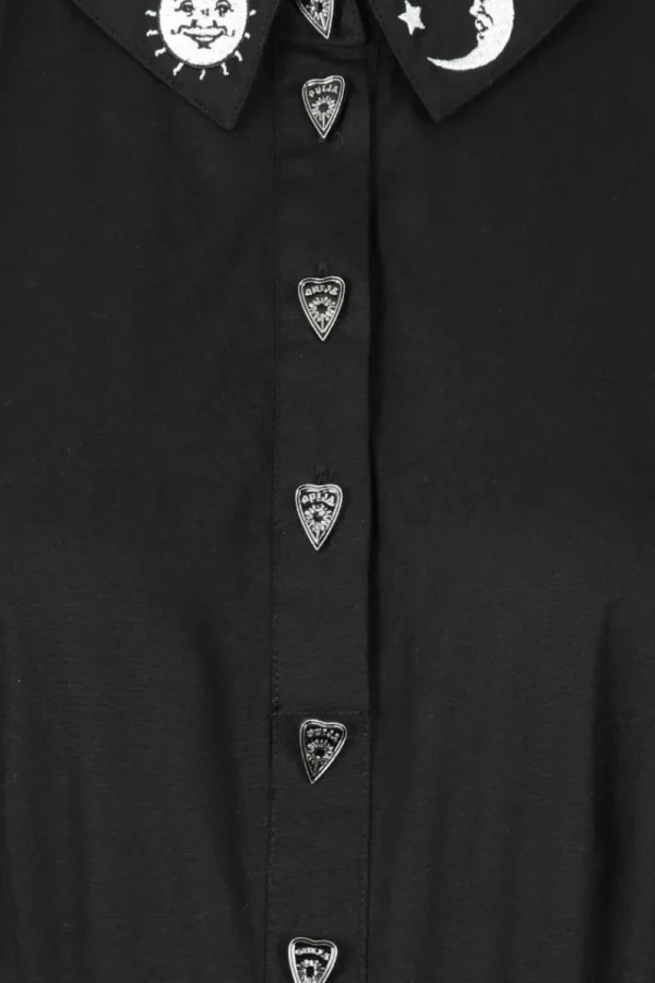 Hell Bunny Dresses | Knee Dresses>Samara Dress Black