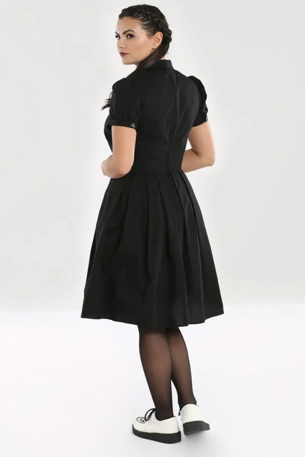 Hell Bunny Dresses | Knee Dresses>Samara Dress Black