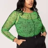 Hell Bunny Tops | Tops>Scully Top Green