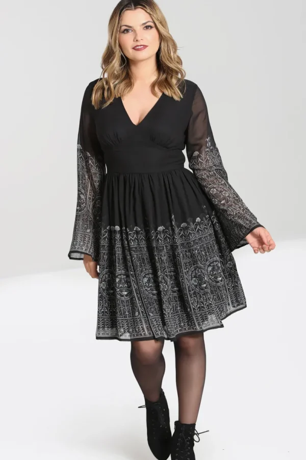 Hell Bunny Dresses | Dresses>Secret Gate Dress Black