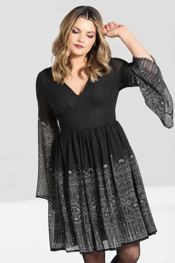 Hell Bunny Dresses | Dresses>Secret Gate Dress Black