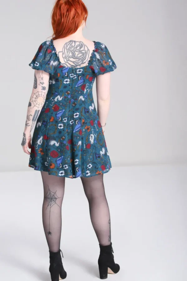 Hell Bunny Dresses | Dresses>Sianna Mini Dress Teal