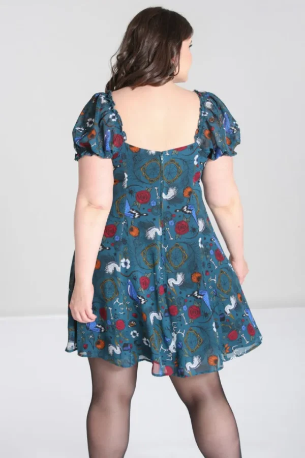Hell Bunny Dresses | Dresses>Sianna Mini Dress Teal