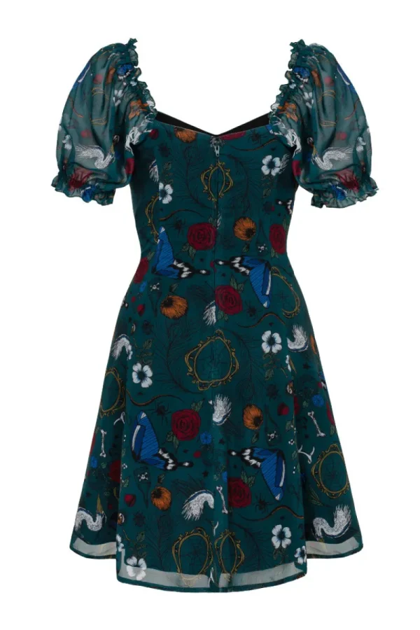 Hell Bunny Dresses | Dresses>Sianna Mini Dress Teal